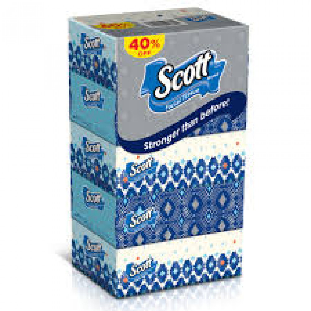 Scott Facial Tissue 5 X 160'S Scott Facial Tissue 5 X 160'S