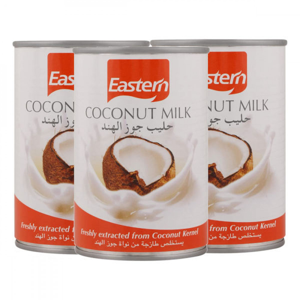 Eastern Coconut Milk Tin 3 x 400ml  Eastern Coconut Milk Tin 3 x 400ml