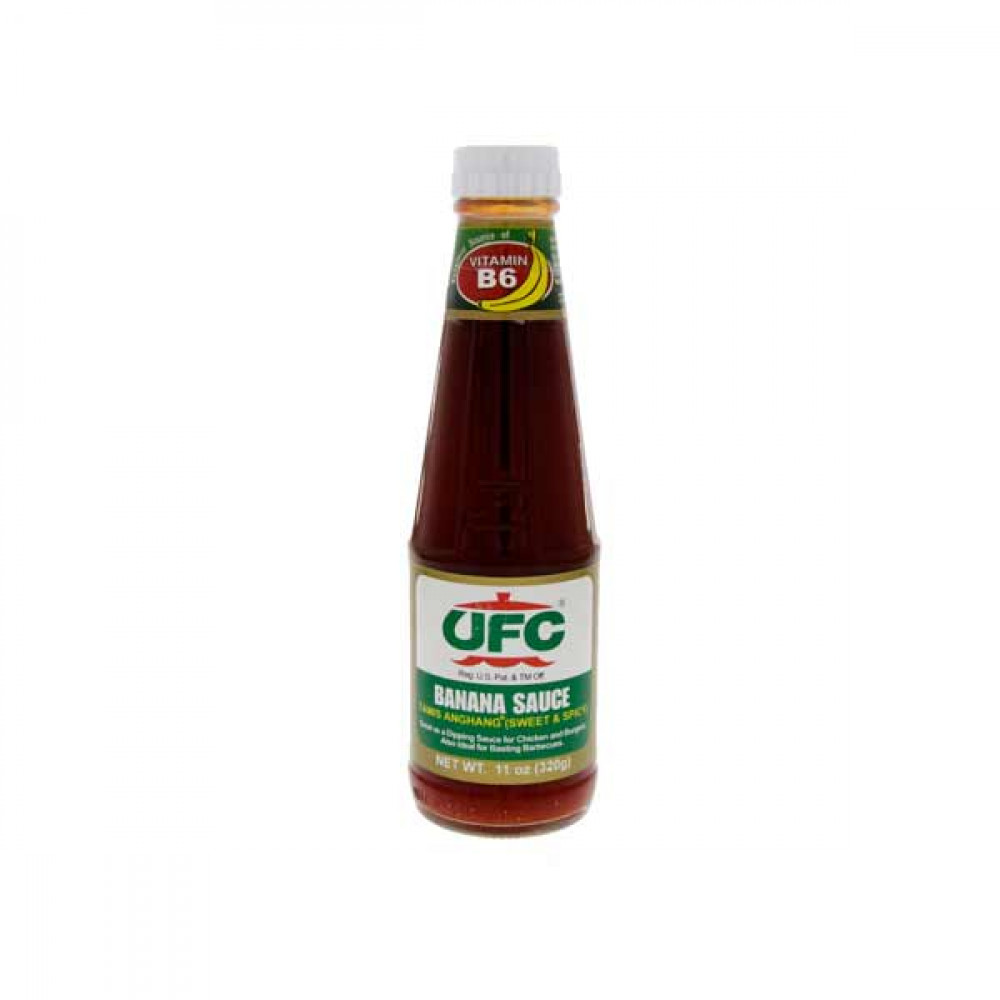 Ufc Banana Sauce Hot & Spicy 320gm  Ufc Banana Sauce Hot & Spicy 320gm