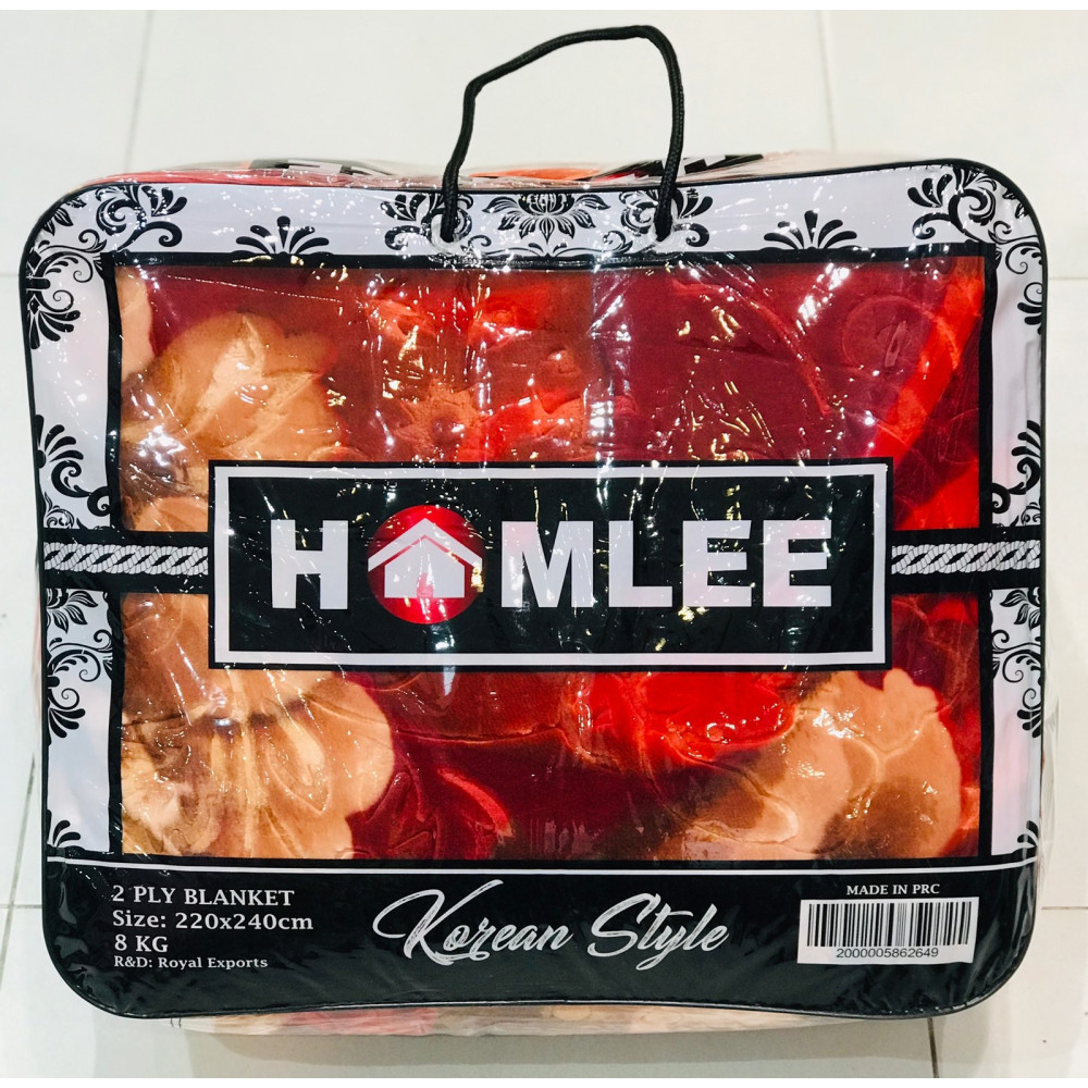 HOMLEE HM-B8 2PLY DOUBLE BLANKET 8 KG