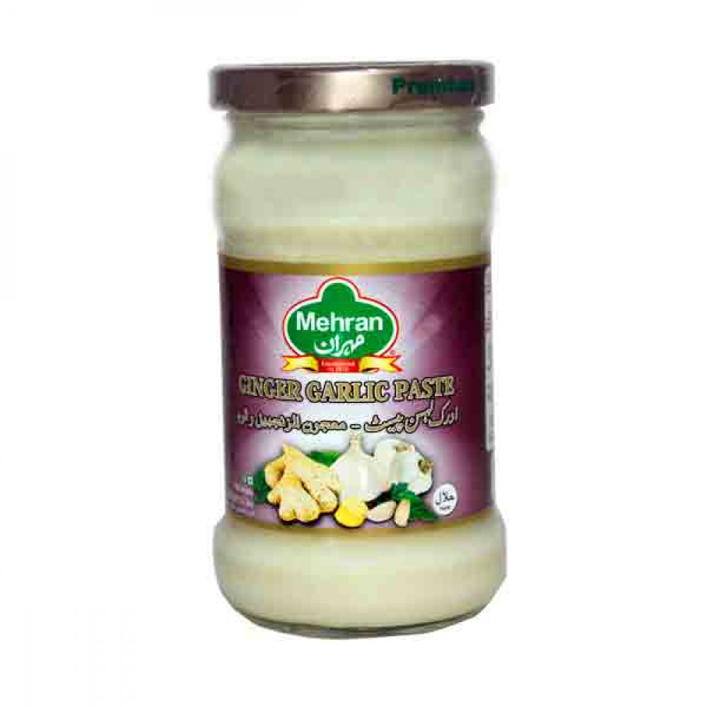 Meharan Ginger Garlic Paste 320gm  Meharan Ginger Garlic Paste 320gm