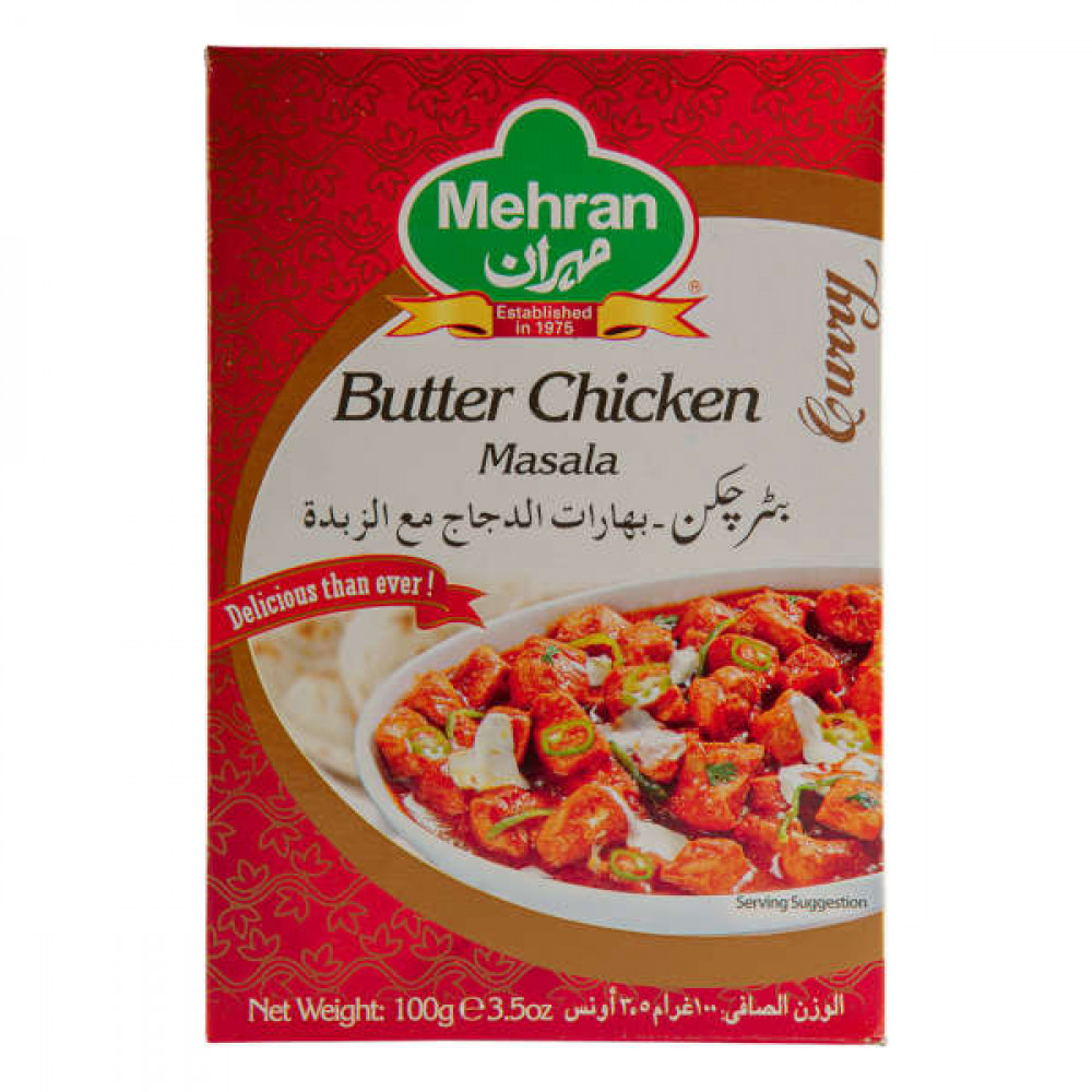 Mehran Butter Chicken Masala 100gm  Mehran Butter Chicken Masala 100gm