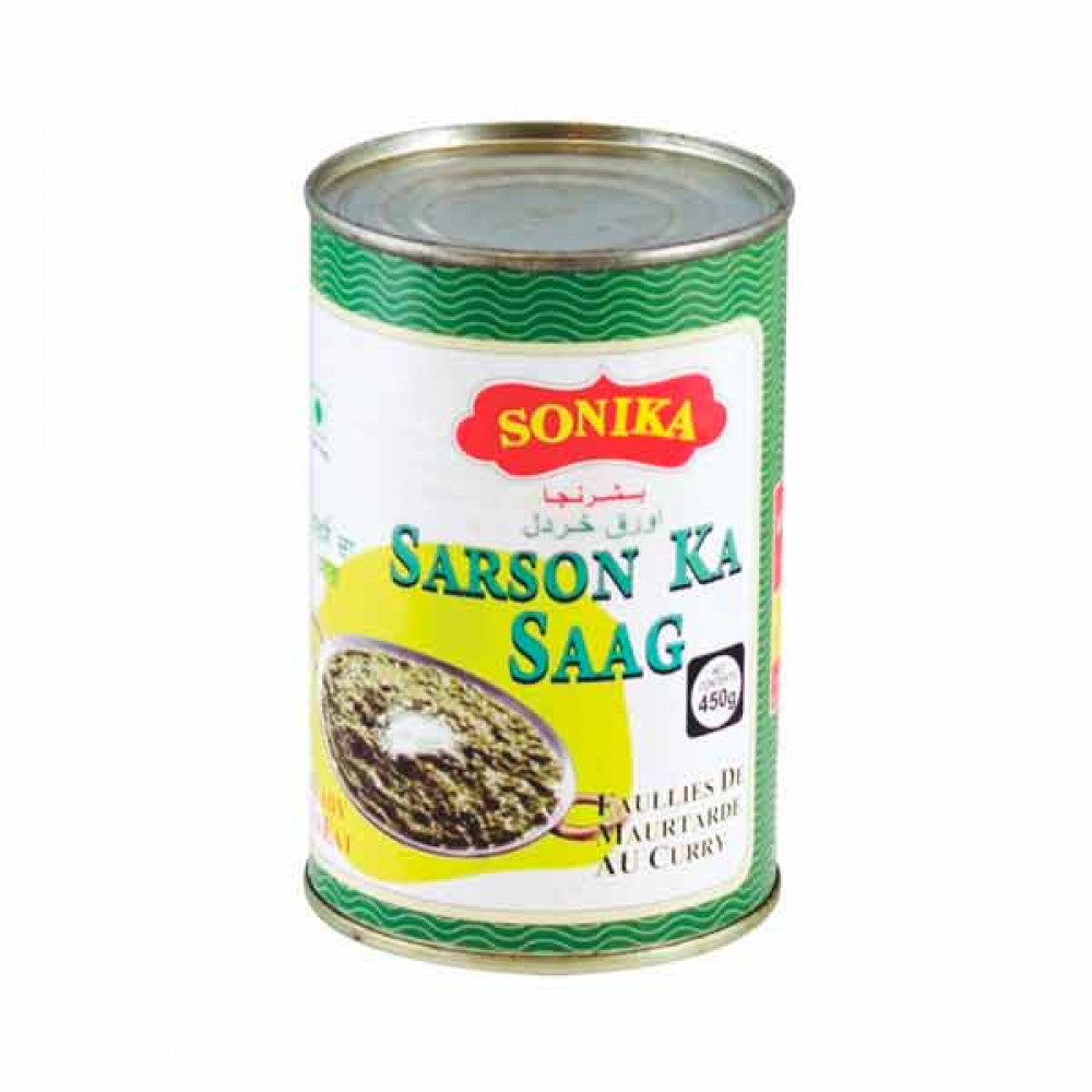 Sonika Sarson Ka Saag 450gm  Sonika Sarson Ka Saag 450gm
