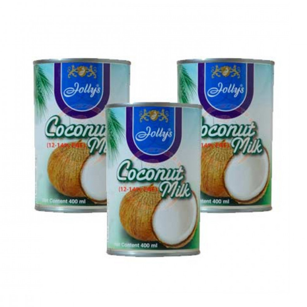 Jollys Coconut Low Fat Milk 3S*400Ml