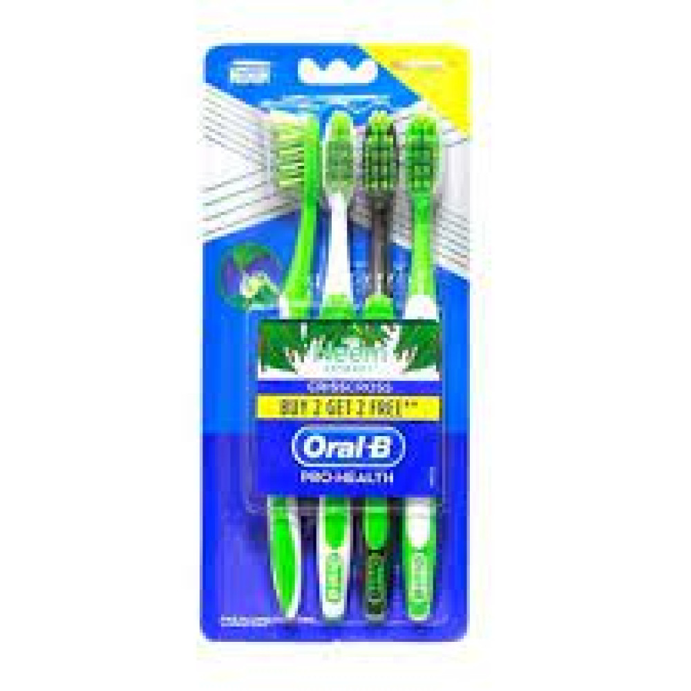 ORAL-B TB CRISSCROSS W NEEM EXTRACT MED FP 4S