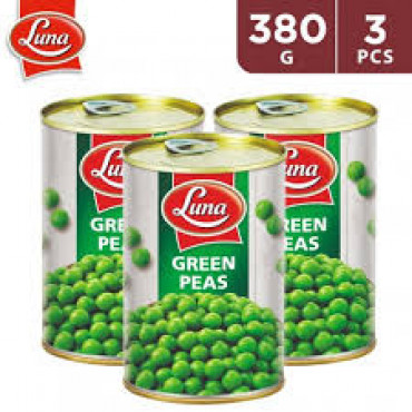 Luna Green Peas 3X380Gm