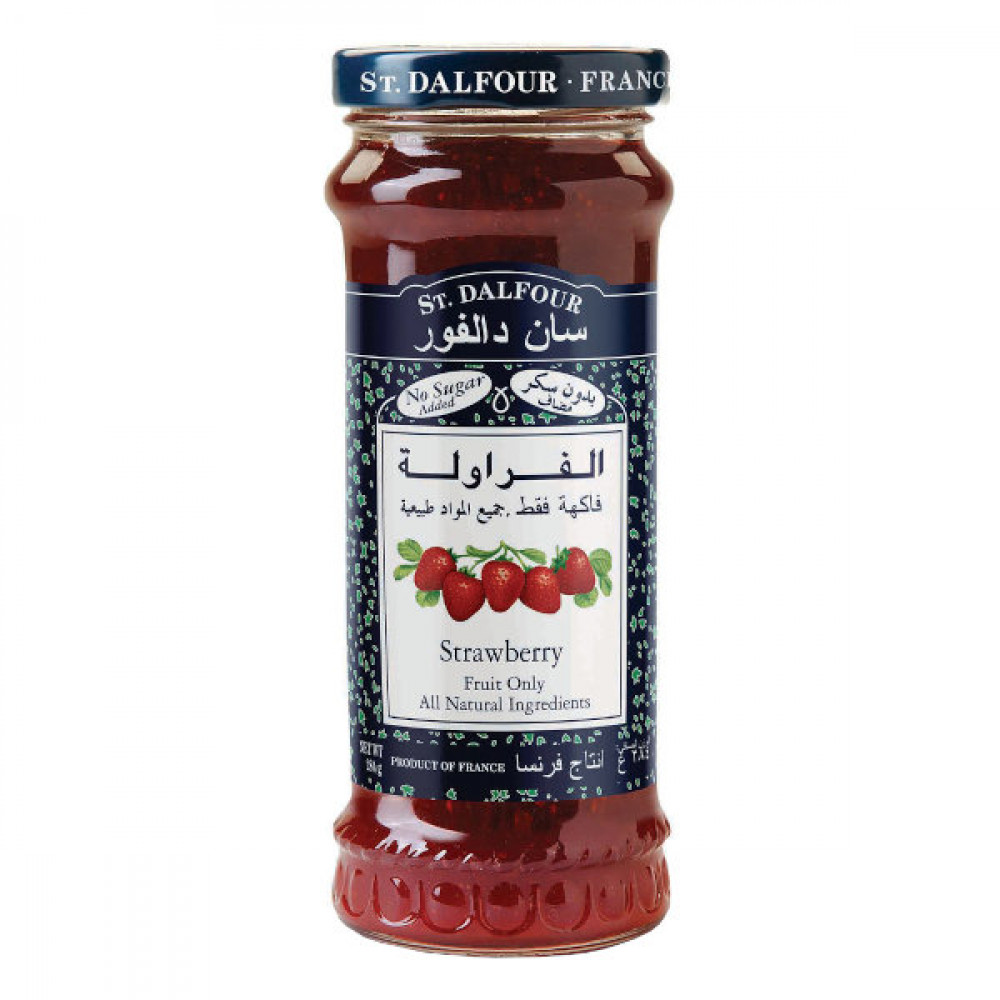 St. Dalfour Strawberry Jam 284gm  St. Dalfour Strawberry Jam 284gm