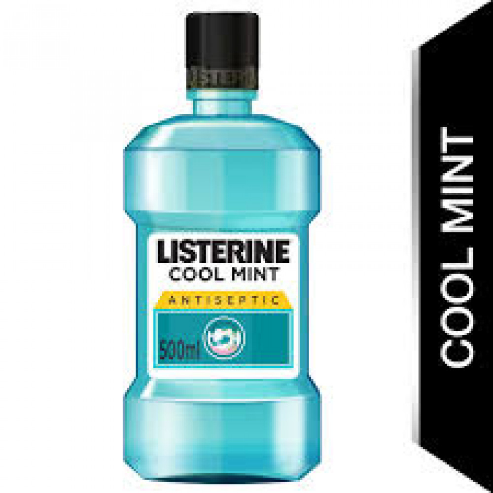 Listerine Cool Mint Mouthwash 500Ml