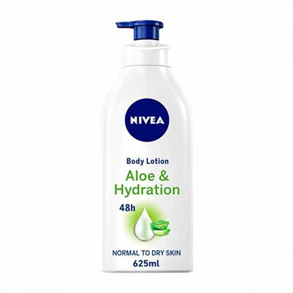 Nivea Body Lotion Aloe & Hydration 625ml  Nivea Body Lotion Aloe & Hydration 625ml
