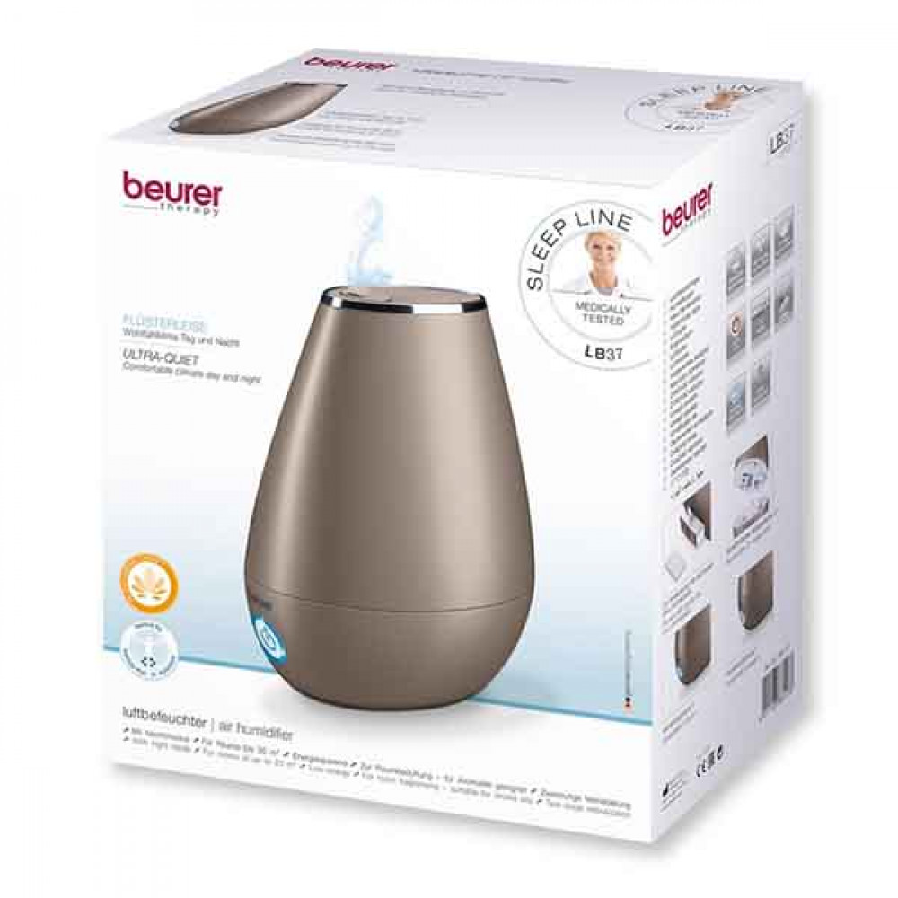 Beurer Ultrasound Air Humidifier Toffee LB37 Beurer Ultrasound Air Humidifier Toffee LB37