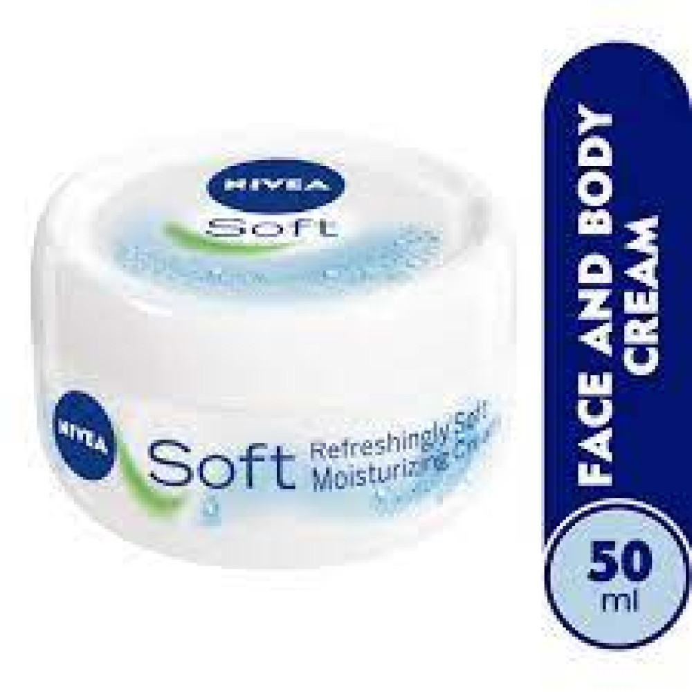 NIVEA SOFT MOISTURIZING CREME 50ML