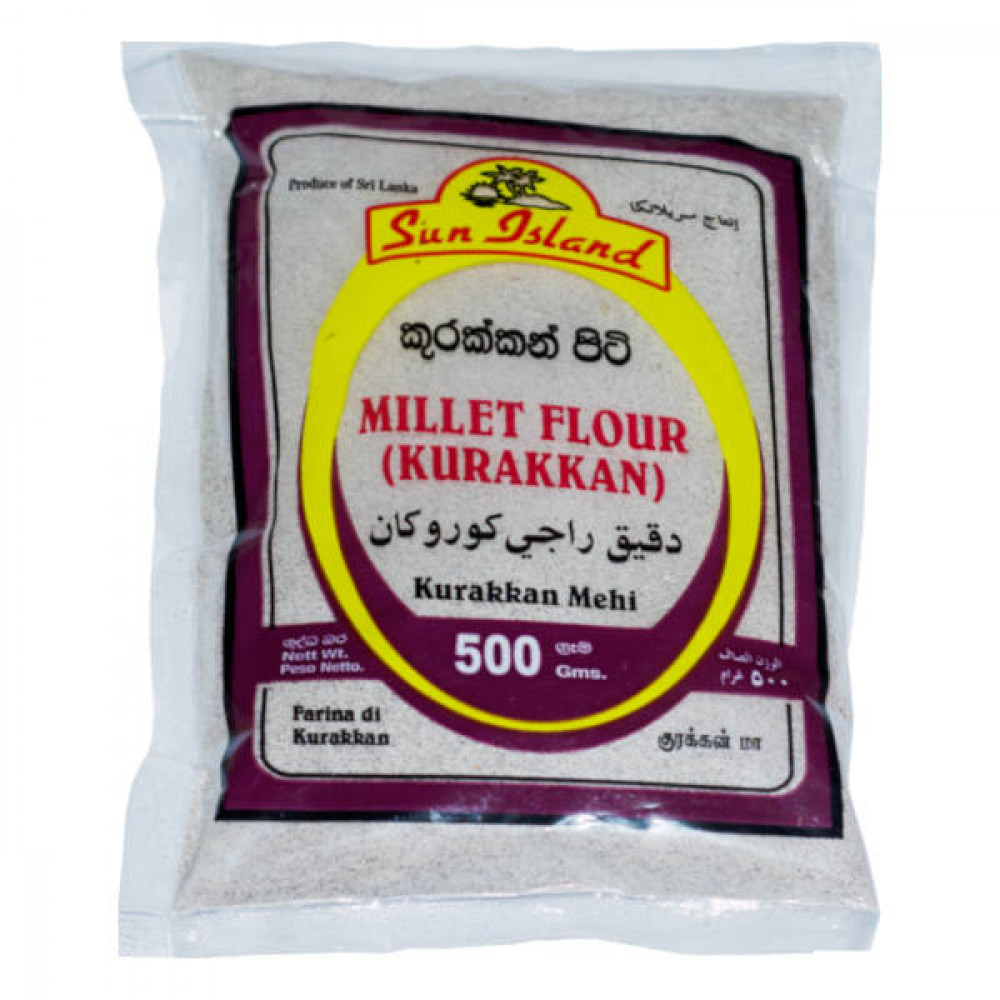 Sun Island Millet Flour (Kurakkan) 500gm  Sun Island Millet Flour (Kurakkan) 500gm