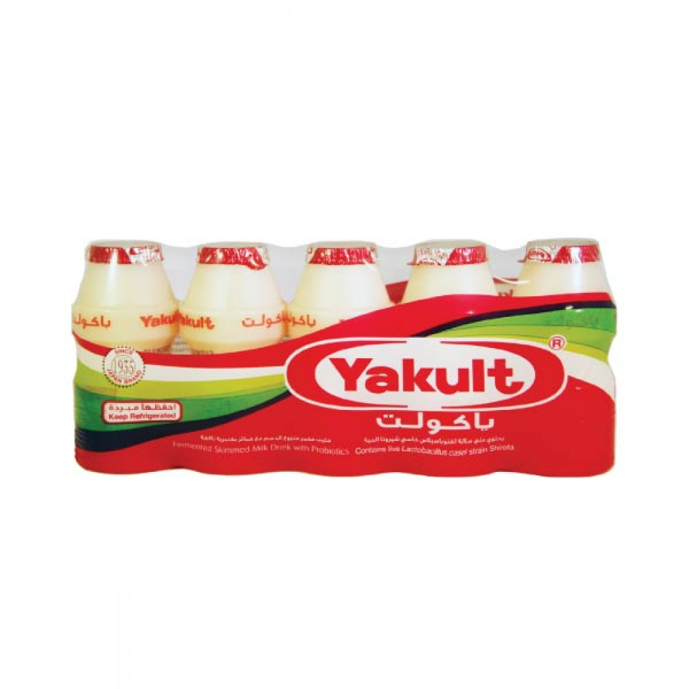 Yakult Milk Drink With Probiotics 5 x 80ml  Yakult Milk Drink With Probiotics 5 x 80ml