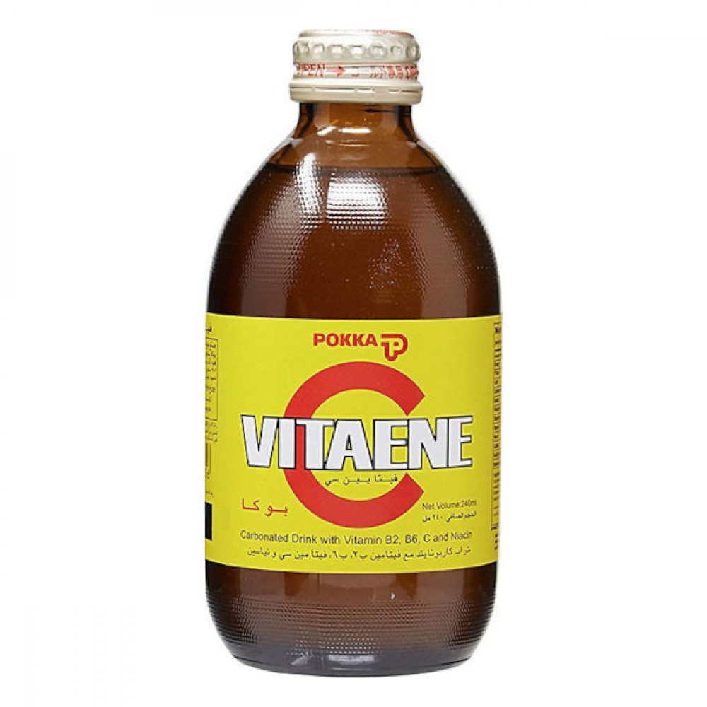 Pokka Vitaene C Carbonated Drink 240ml  Pokka Vitaene C Carbonated Drink 240ml