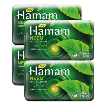 HAMAMA NEEM SOAP 150GM 3 + 1 FREE  