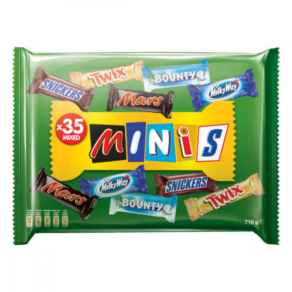Mars Best of Minis Chocolate 710gm  Mars Best of Minis Chocolate 710gm
