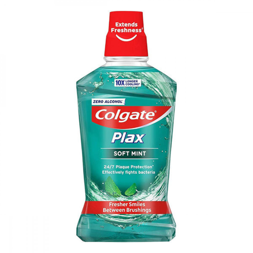 Colgate Plax Mouthwash Soft Mint 500ml  Colgate Plax Mouthwash Soft Mint 500ml