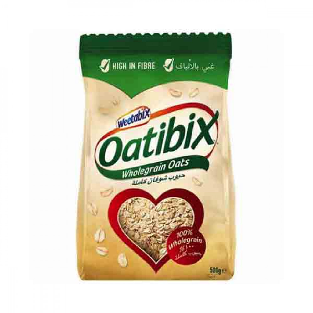 Weetabix Oatibix Wholegrain Oats 500gm  Weetabix Oatibix Wholegrain Oats 500gm
