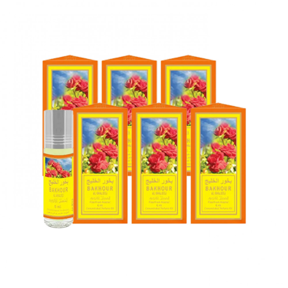 Ahsan Bakhour Al Khaleej Rollbox 6 X  6Ml