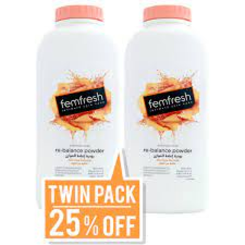 FEMFRESH POWDER 200GM*2S
