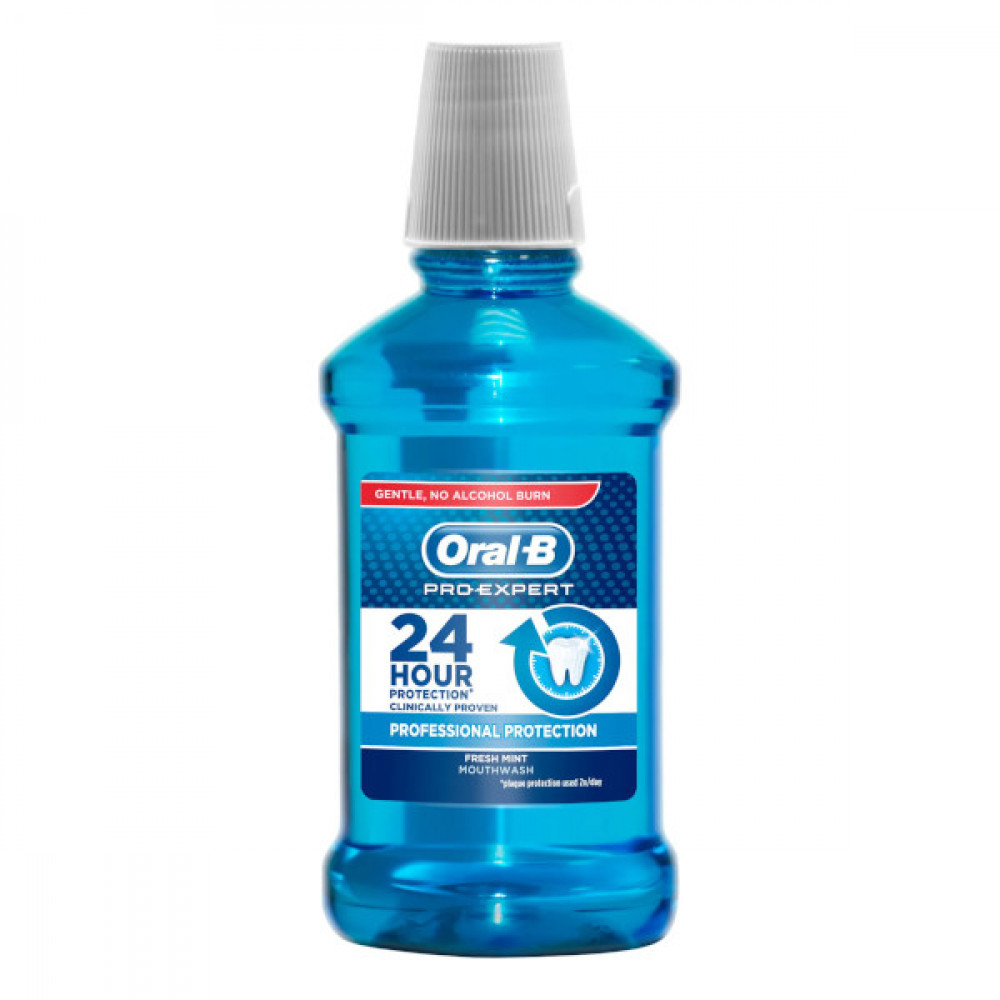 Oral-B Mouthwash Pro-Expert Fresh Mint 250ml  Oral-B Mouthwash Pro-Expert Fresh Mint 250ml