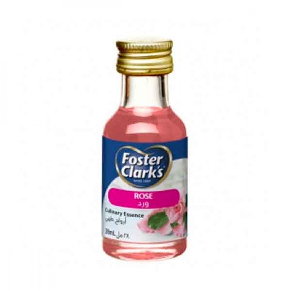 Foster Clarks Rose Essence 28gm  Foster Clarks Rose Essence 28gm