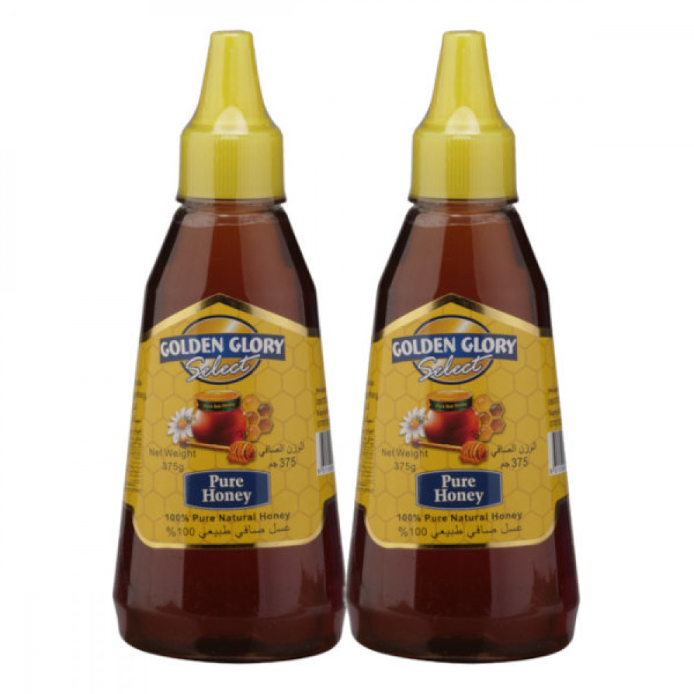 Golden Glory Pure Honey 2 x 375gm  Golden Glory Pure Honey 2 x 375gm