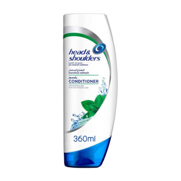 HEAD&SHOULDERS ANTI DANDRUFF REFRESHING(MENTHOL) CONDITIONER 360ML 
