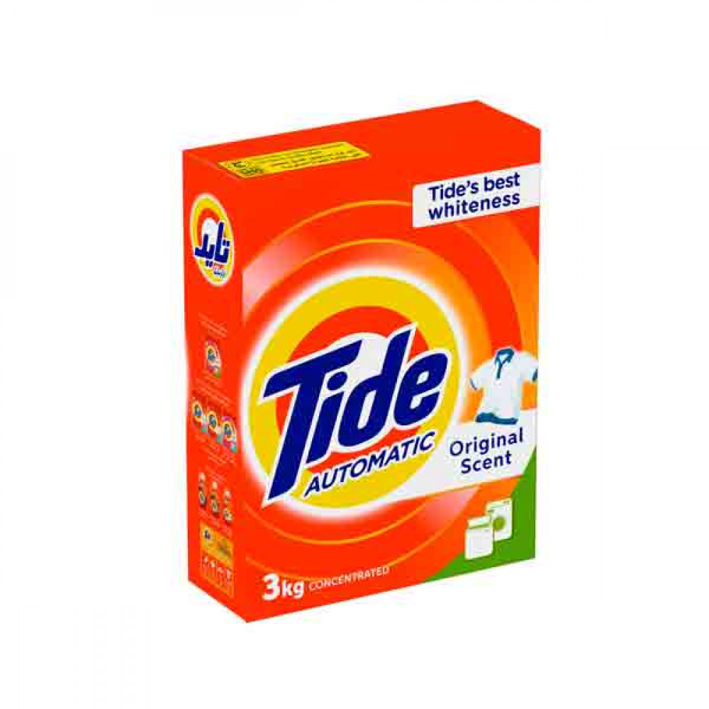 Tide Automatic Detergent Powder Original 3Kg Tide Automatic Detergent Powder Original 3Kg