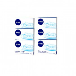 Nivea Cream Soap Soft 100gm 5+1 Free