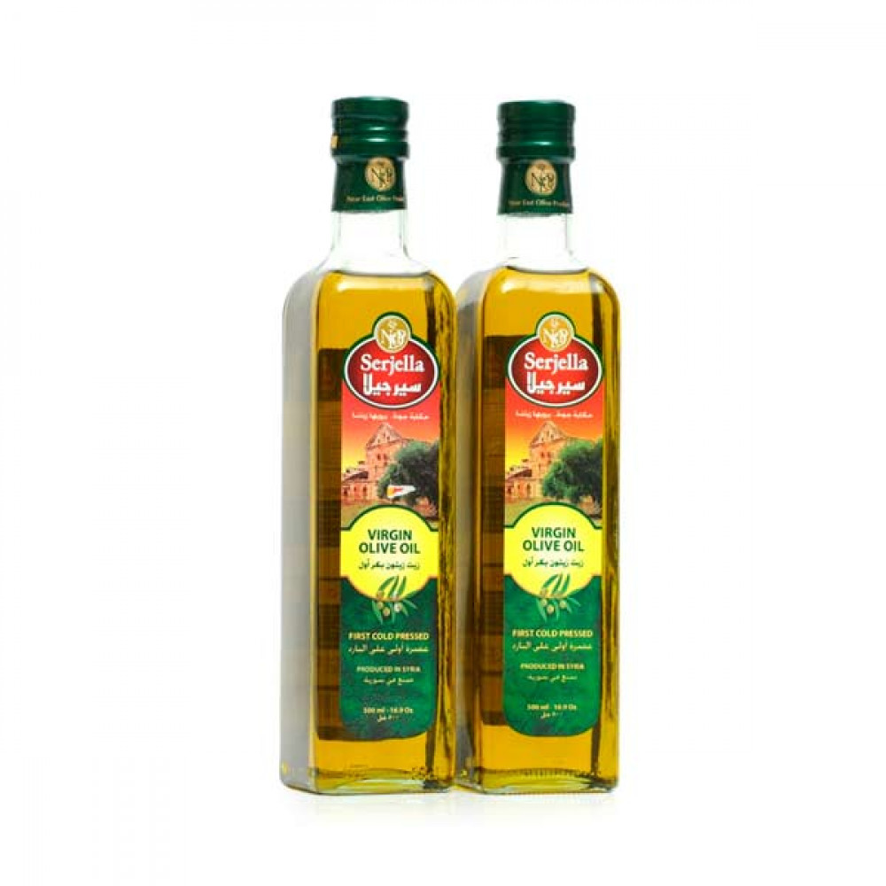 Serjella Virgin Olive Oil 2 x 500ml  Serjella Virgin Olive Oil 2 x 500ml