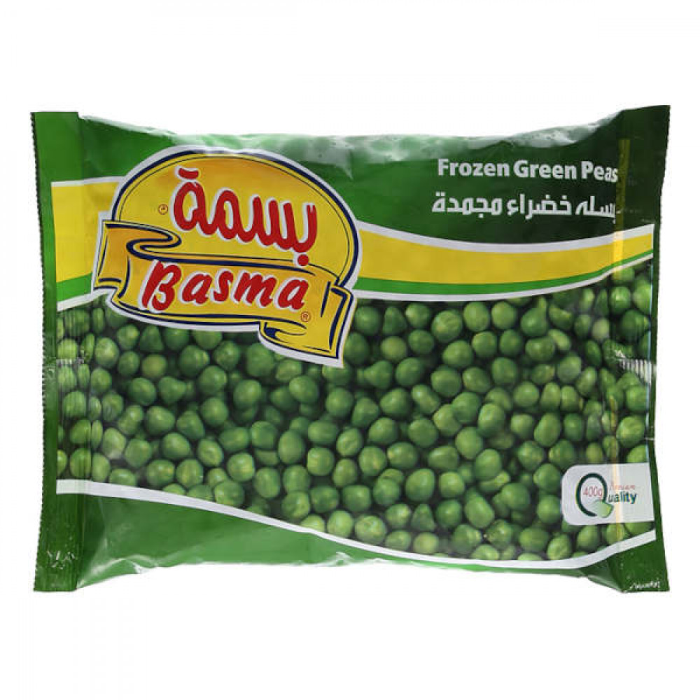 Basma Frozen Green Peas 400gm  Basma Frozen Green Peas 400gm
