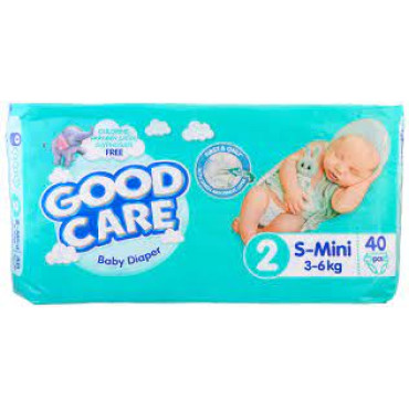 GOODCARE BABY DIAPER SMALL 3-6 KG 40 S