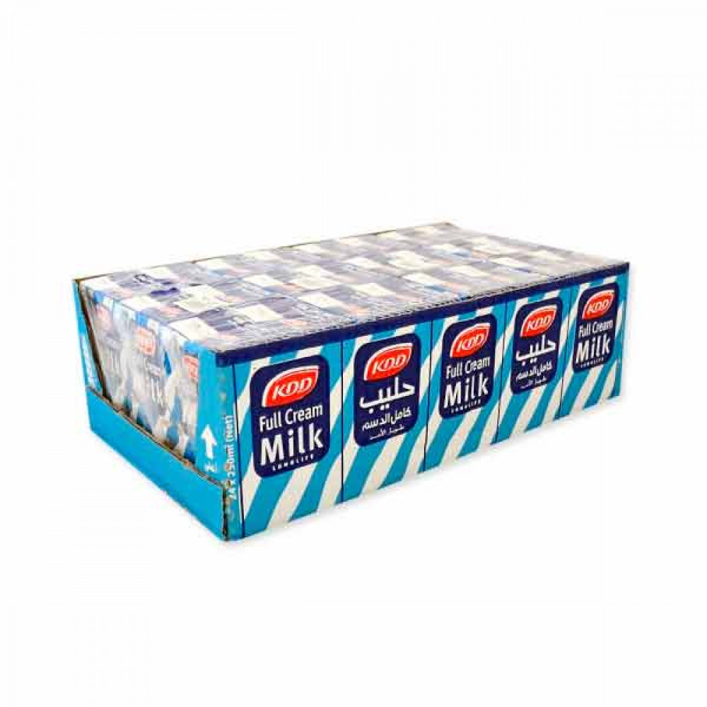 KDD Long Life Full Cream Milk 24 x 250ml  KDD Long Life Full Cream Milk 24 x 250ml