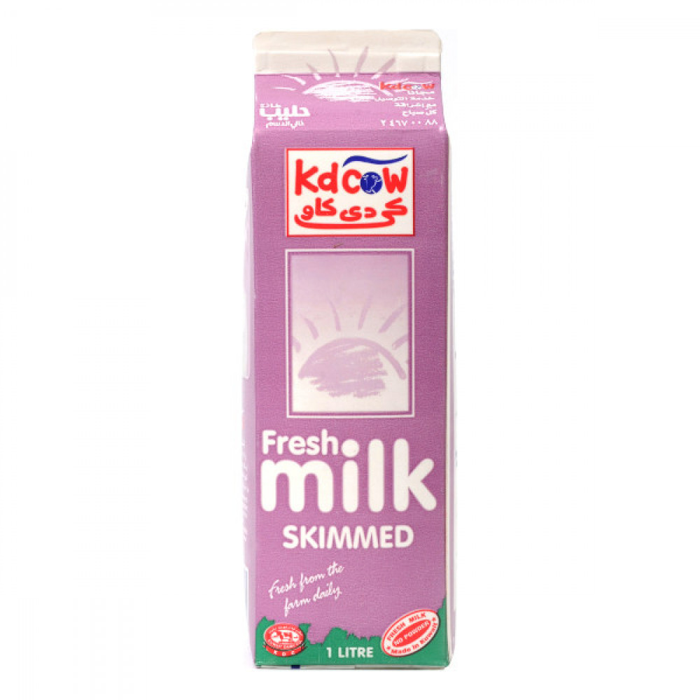 Kd Cow Fresh Milk Skimmed 1Ltr  Kd Cow Fresh Milk Skimmed 1Ltr