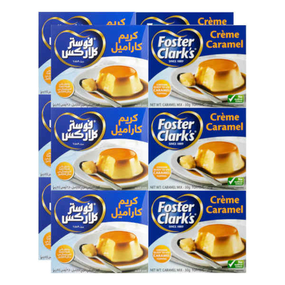 FOSTER CLARK'S CRÈME CARAMEL 12 X 71GM 