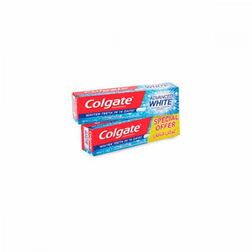 Colgate Toothpaste Advanced White 2 x 100ml  Colgate Toothpaste Advanced White 2 x 100ml