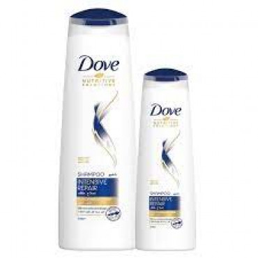 DOVE SHAMPOO 400ML ASSTD + SHMP 200MLFREE