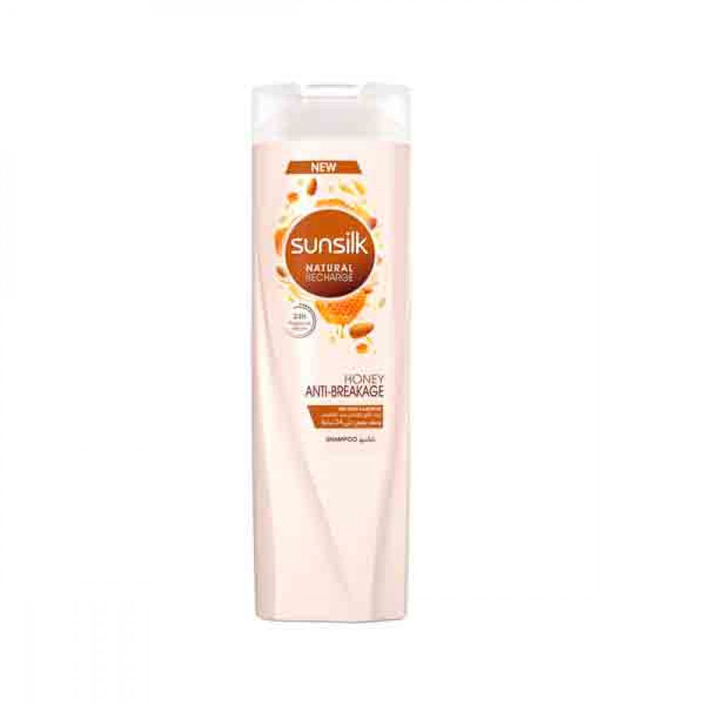 Sunsilk Natural Recharge Shampoo Honey Anti-Breakage 400ml  Sunsilk Natural Recharge Shampoo Honey Anti-Breakage 400ml