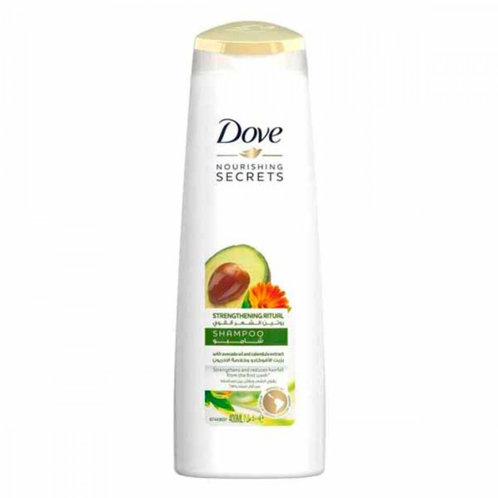 Dove Strengthening Ritual Shampoo Avocado 400ml  Dove Strengthening Ritual Shampoo Avocado 400ml