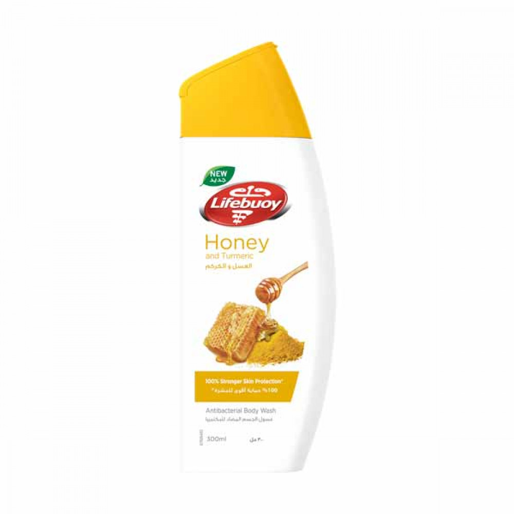 Lifebuoy Body Wash Honey & Turmeric 300ml  Lifebuoy Body Wash Honey & Turmeric 300ml