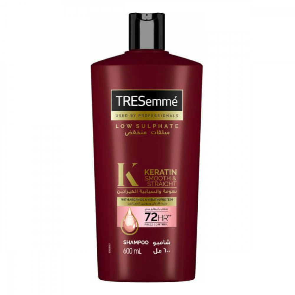 Tresemme Keratin Shampoo Smooth & Straight 600ml  Tresemme Keratin Shampoo Smooth & Straight 600ml