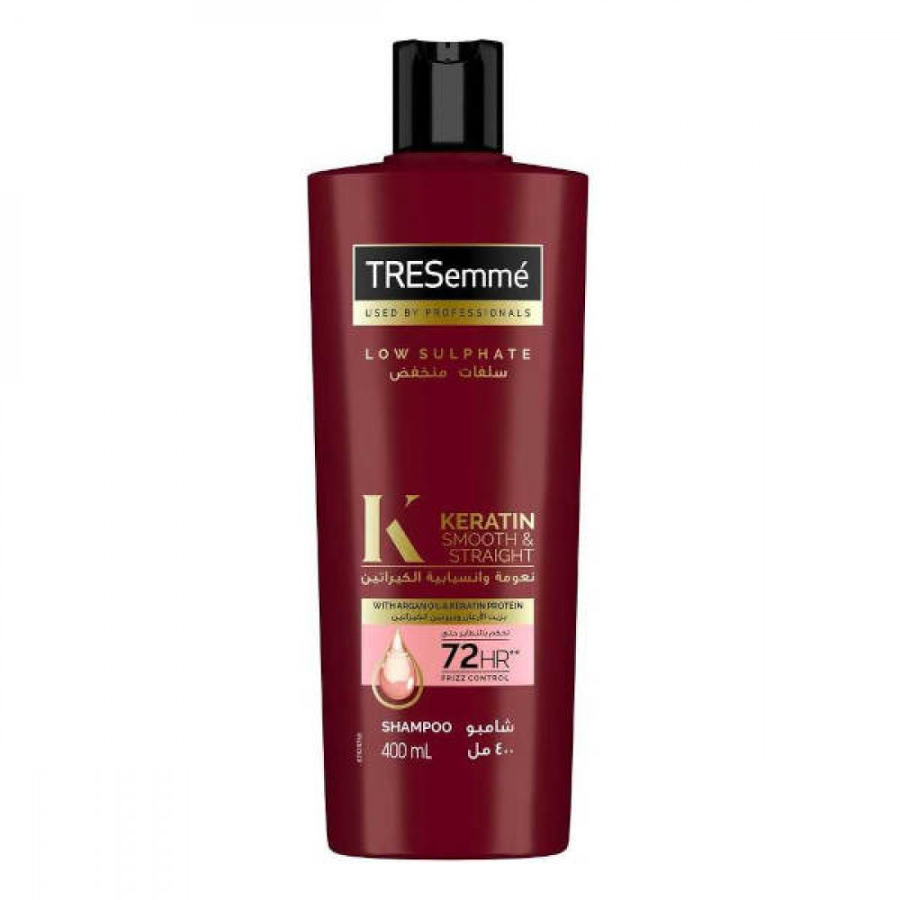 Tresemme Keratin Shampoo Smooth & Straight 400ml  Tresemme Keratin Shampoo Smooth & Straight 400ml