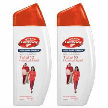 LIFEBOUY BODY WASH TOTAL(10) 2 X 300ML@10%OFF