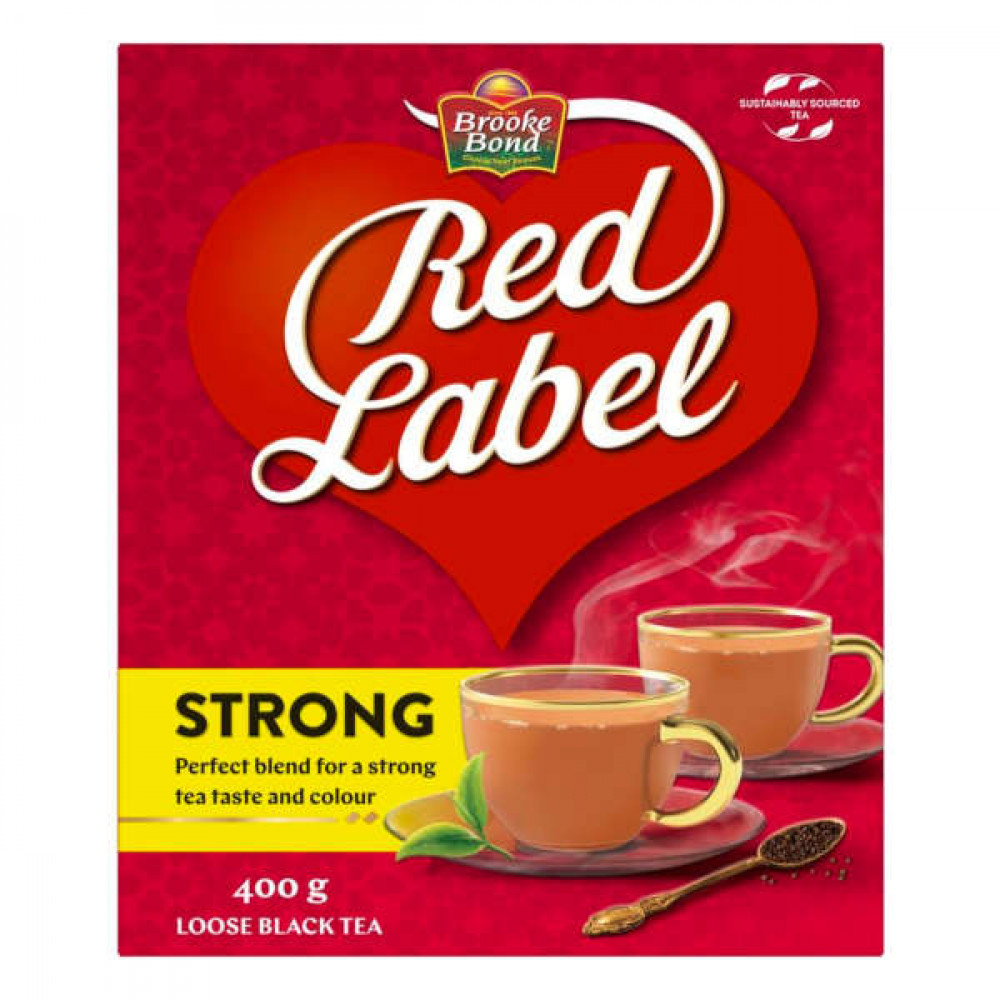 Brooke Bond Red Label Tea 400gm  Brooke Bond Red Label Tea 400gm