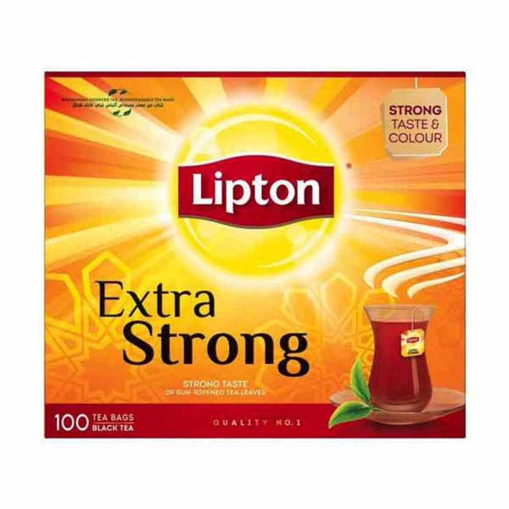 Lipton Extra Strong Tea Bag 100s  Lipton Extra Strong Tea Bag 100s