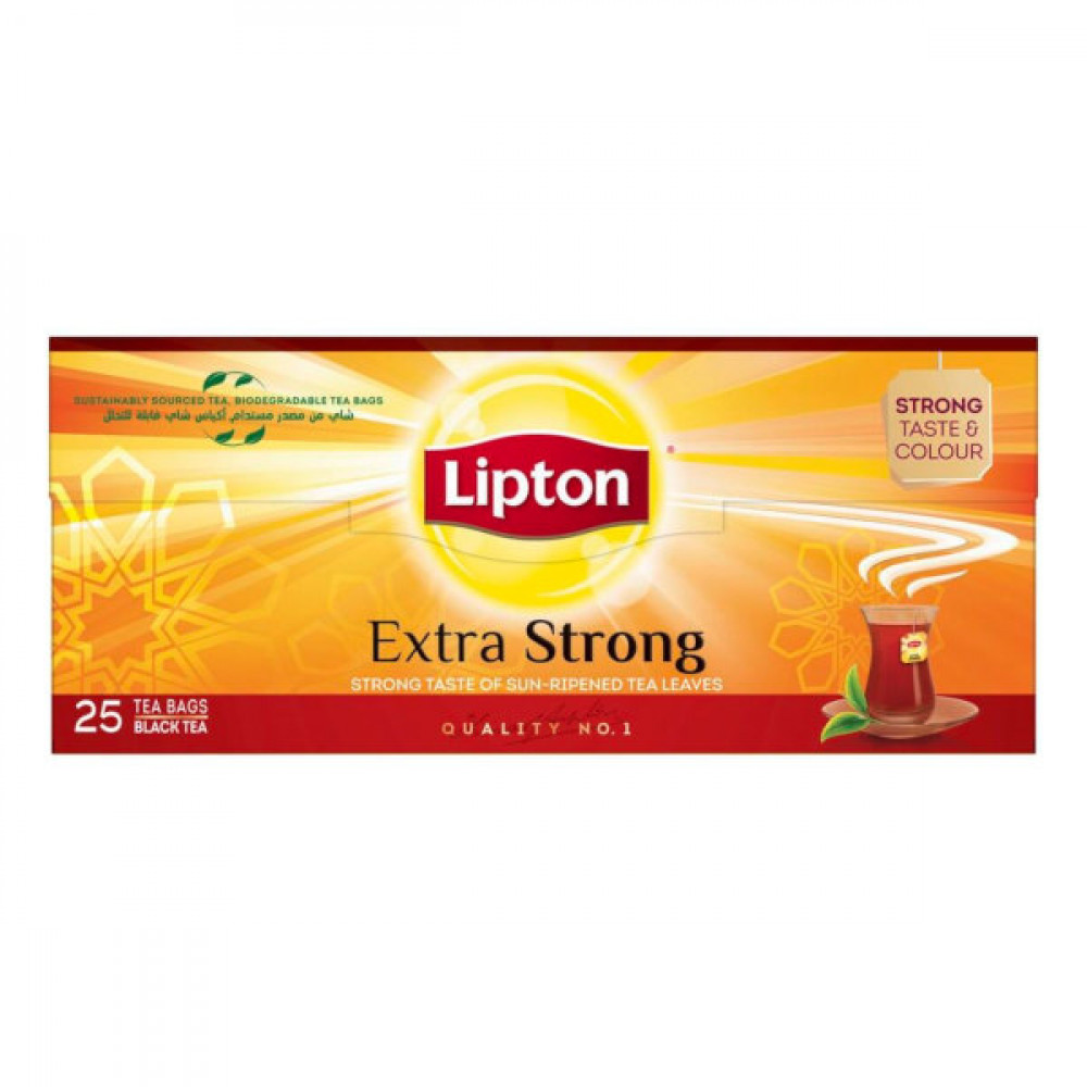Lipton Extra Strong Tea Bag 25s  Lipton Extra Strong Tea Bag 25s