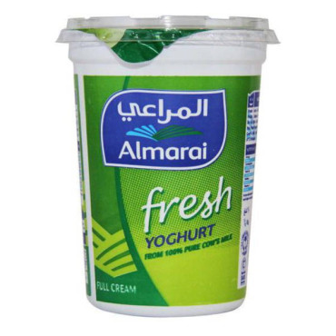 ALMARAI FRESH YOGHURT FULL CREAM 500GM 