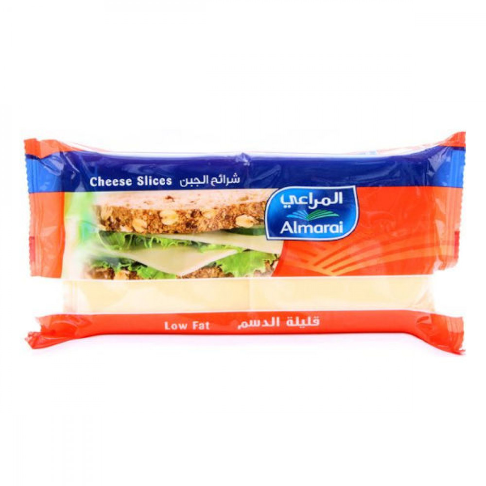 Almarai Cheese Slices Low Fat 400gm  Almarai Cheese Slices Low Fat 400gm