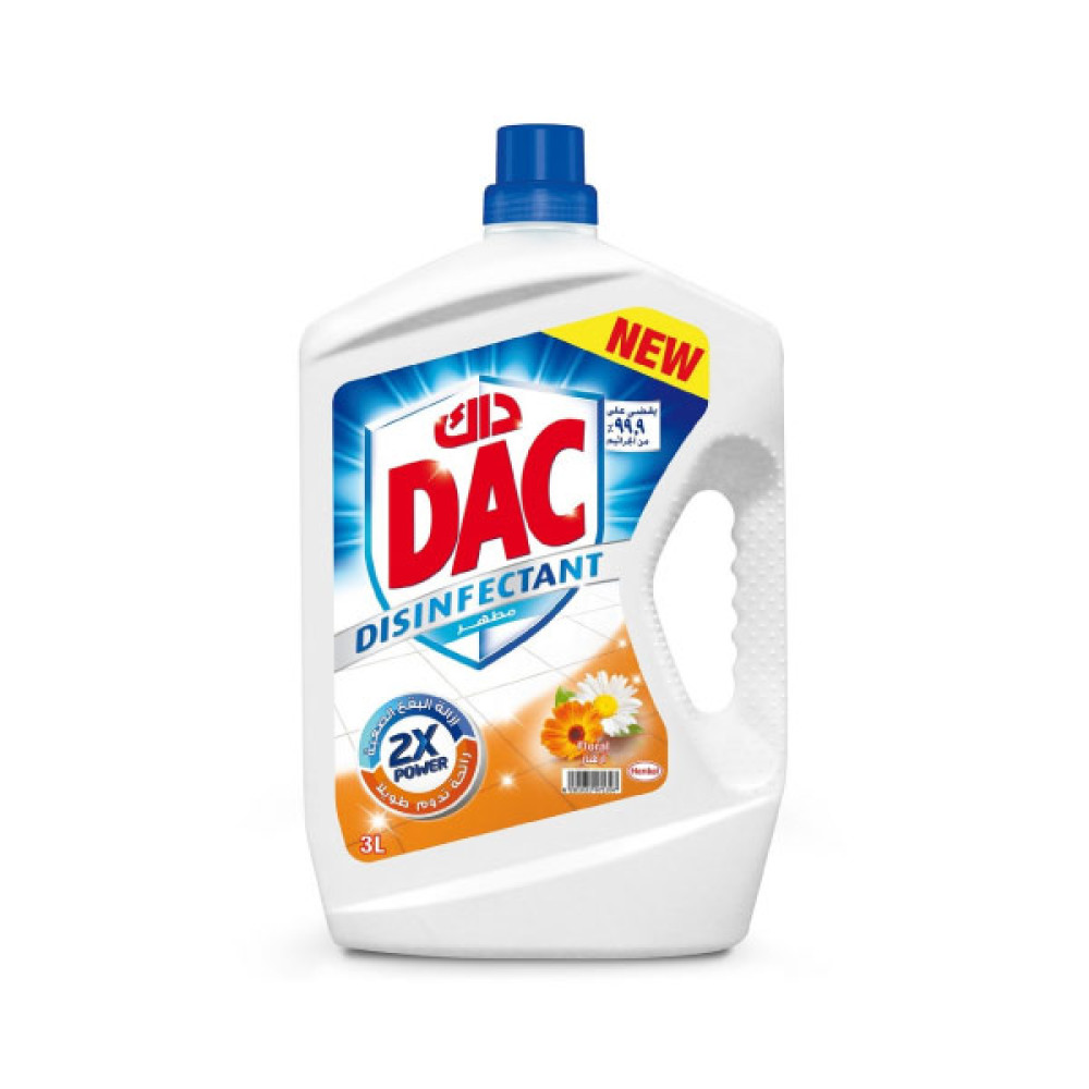 DAC DISINFECTANT FLORAL 3LTR 